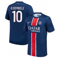 Dres Paris Saint-Germain Ousmane Dembele #10 Domáci 2024-25 Krátky Rukáv